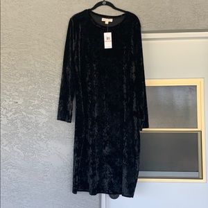 Michael Kors Plus Size 1X Velvet Dress